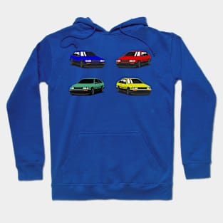 Toyota AE86 - X4 Car Hoodie